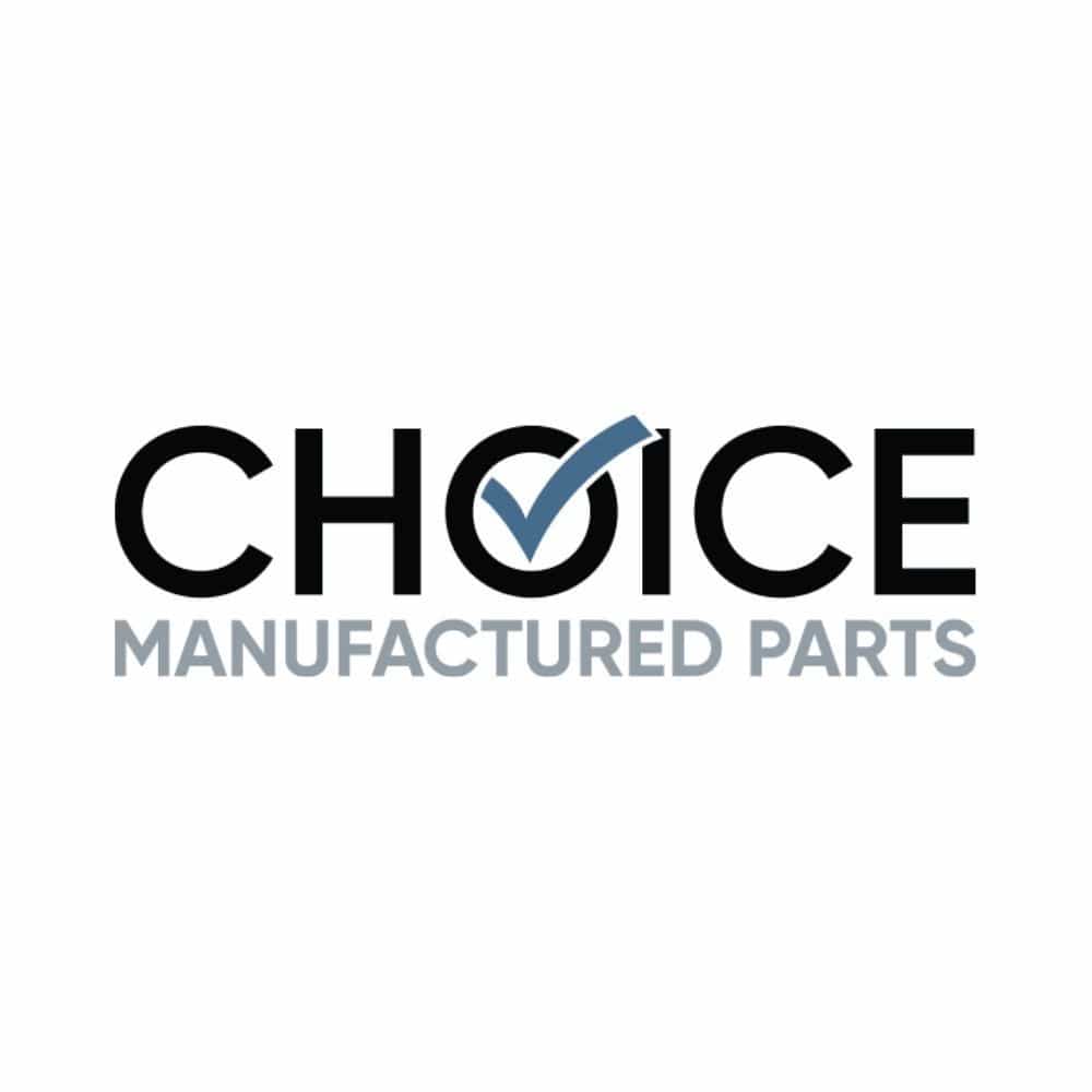 The Choice Manufactured Parts logo. They are an aftermarket appliance parts brand. 