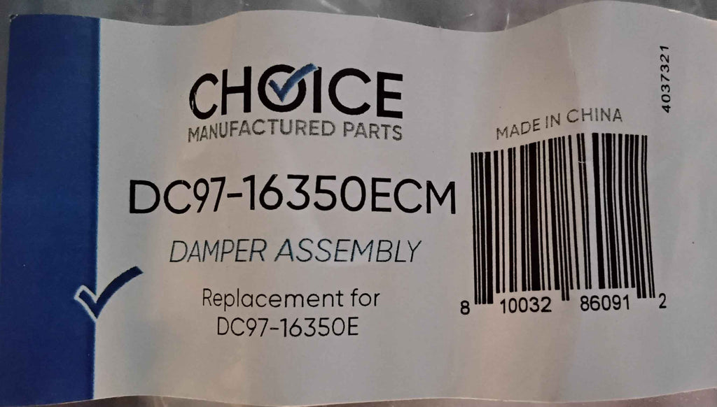 Choice DC97-16350ECM Replaces Samsung DC97-16350E Washer Suspension Rod