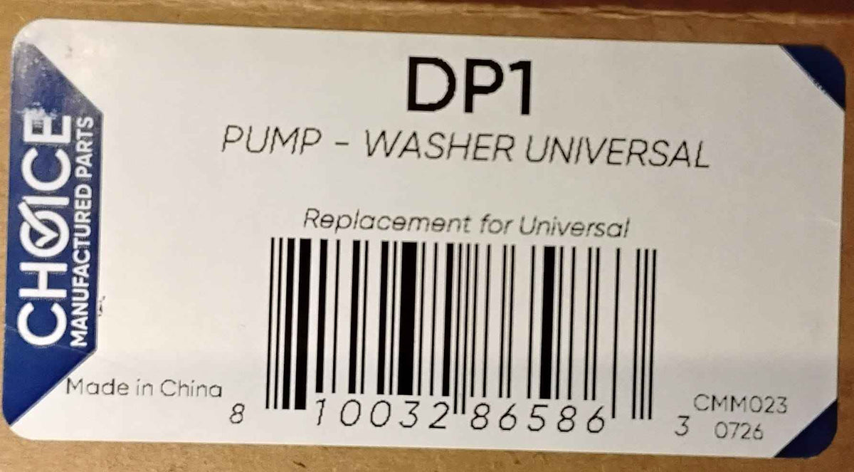 Choice DP1 Universal Washer Drain Motor - LPUNI1 Substitute