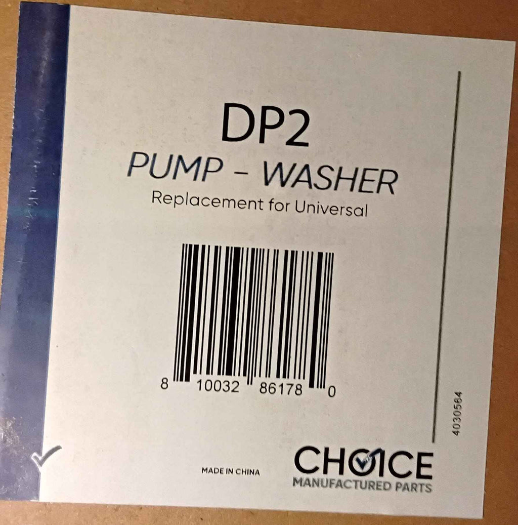 Choice DP2 Universal Washer Drain Motor - LPUNI Substitute