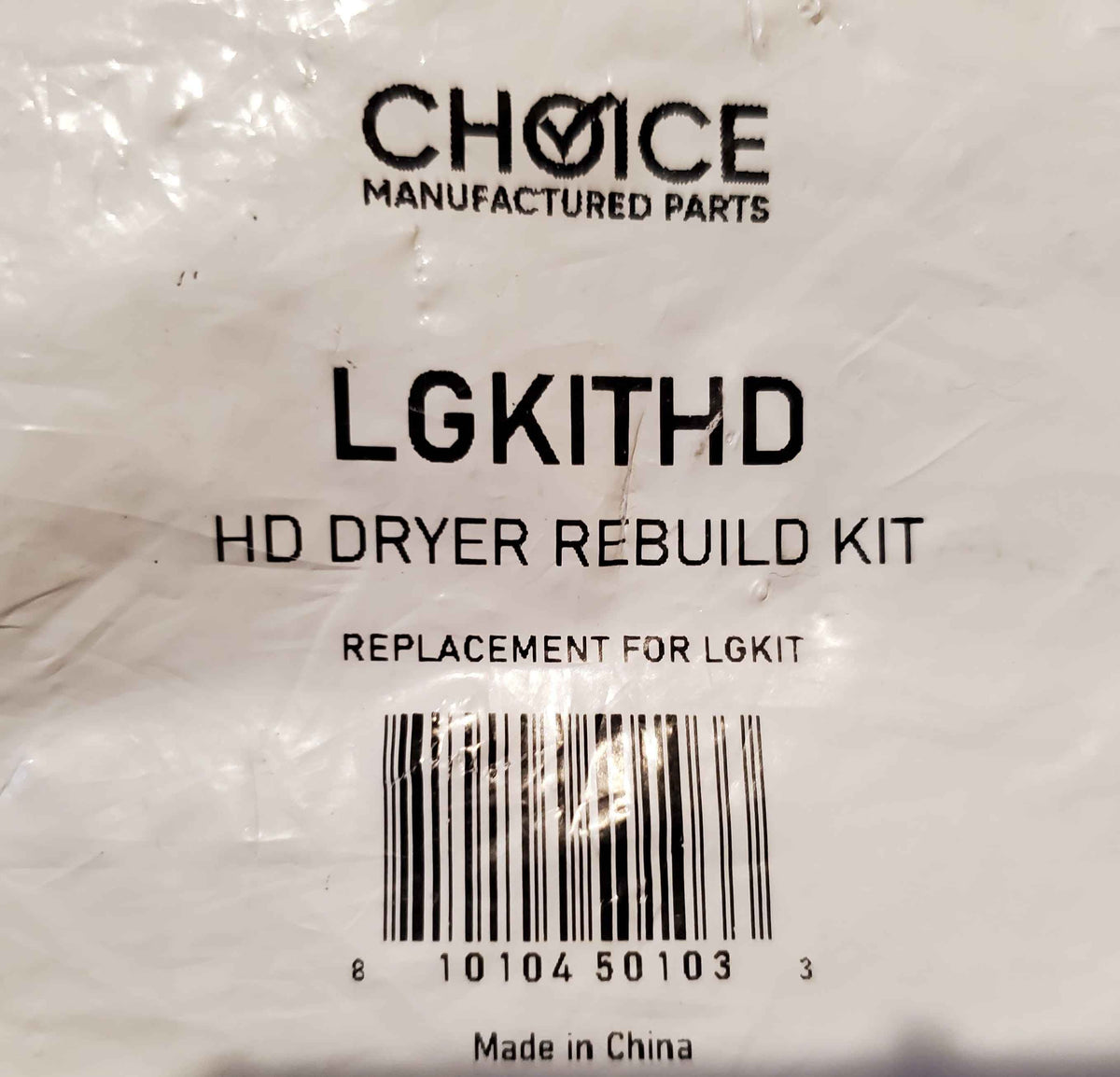 LGKITHD LG Dryer Rebuild Kit Heavy Duty