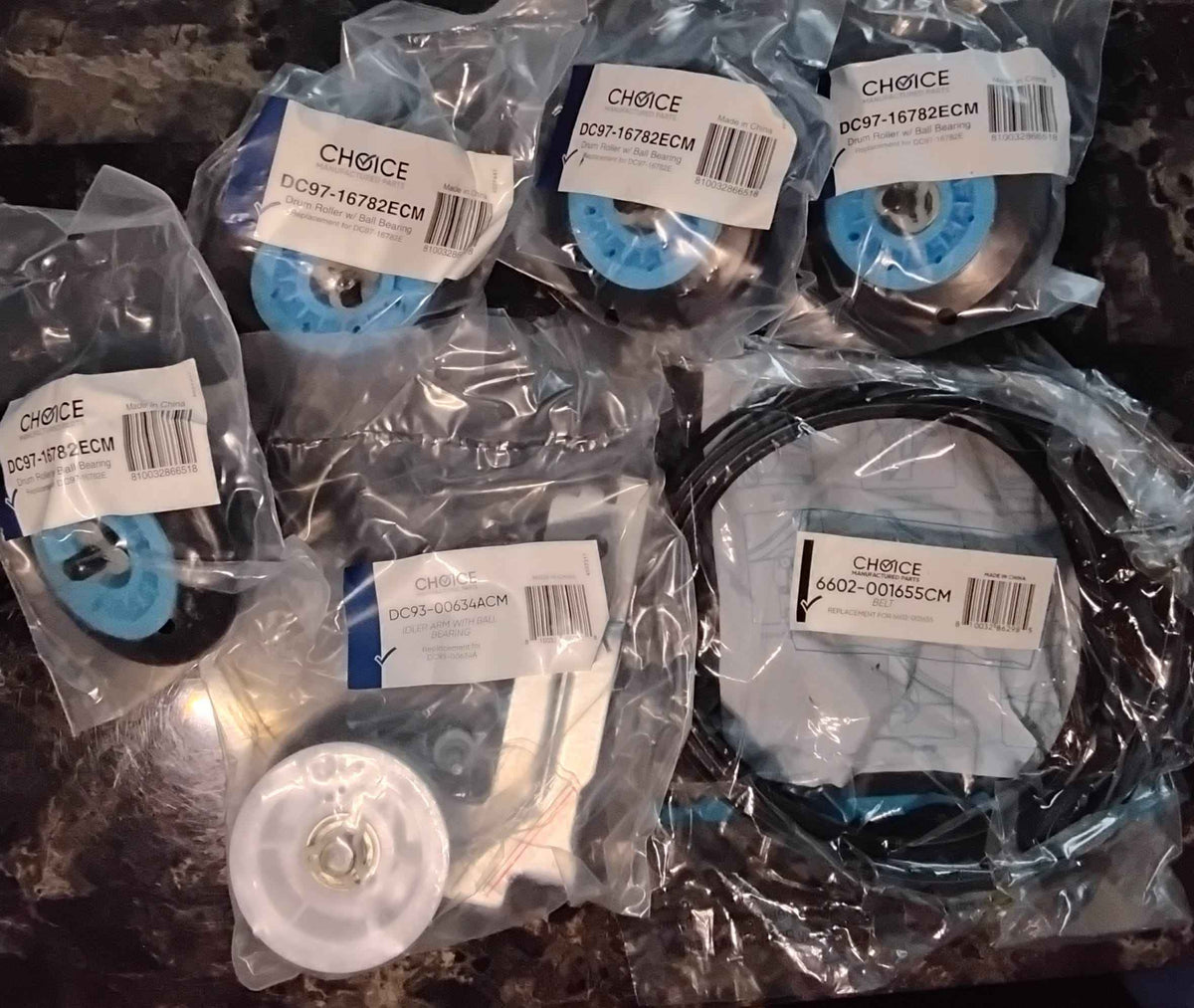SAMKITHD Samsung Dryer Rebuild Kit - Heavy Duty