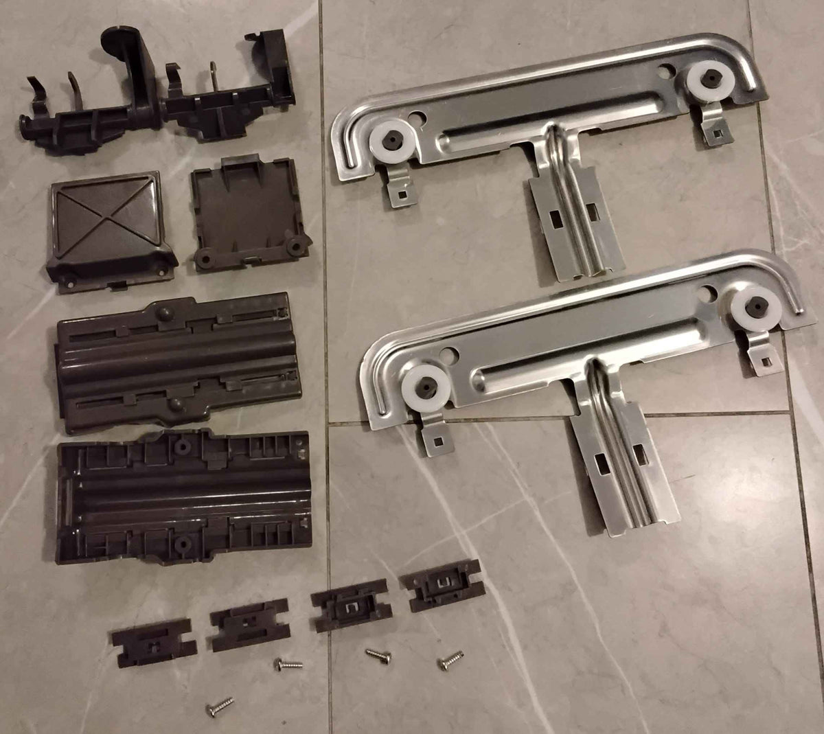 Choice W10712395CM Replaces Whirlpool W10712395 Upper Rack Adjuster Kit